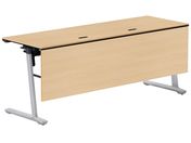 G)コクヨ/フラップテーブル カーム 配線付 ナチュラルオーク W1800×D600
