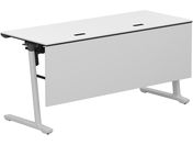 G)コクヨ/フラップテーブル カーム 配線付 ホワイト W1500×D600
