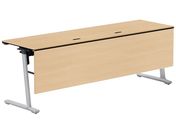 G)コクヨ/フラップテーブル カーム 配線付 ナチュラルオーク W2100×D600