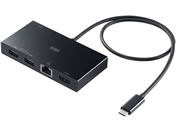 �T�����T�v���C USB Type-C�h�b�L���O�X�e�[�V���� USB-DKM10BK