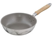 LIV PLUS/ベストコ 深型フライパン 24cm ガス火専用 大理石柄