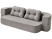 ����/���k�t���A�\�t�@ 2WAY 170x90x20cm �O���[