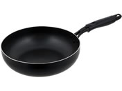 LIV PLUS/ベストコ 深型フライパン 28cm ウォックパン ブラック