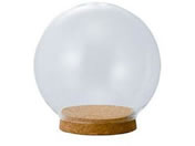 NC/Glass Dome with Cork 1212H CLEAR/777-433-000