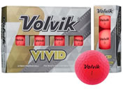 Volvik ゴルフボール VIVID 20 ピンク 1ダース