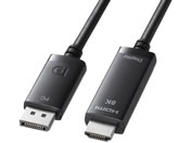TTvC/DisplayPort-HDMIϊP[u(1m)/KC-DPHD8K10