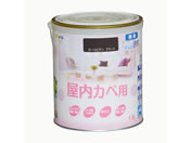 アサヒペン/New水性インテリア屋内カベ 1.6L ヨーロブラック