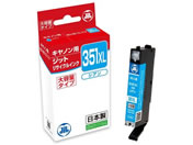 G)ジット/キヤノン BCI-351XLC シアン リサイクルインク/JIT-C351CXL