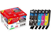 G)ジット/キヤノン BCI-351XL+350XL/5MP 5色 リサイクルインク