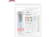 ゼブラ/マイルドライナー 15色セット 限定 ビッグボトル付 グレー