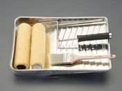 エスコ/ローラー刷毛セット(ハケ・トレー付)230mm/EA109NW-140