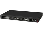 バッファロー/法人向け レイヤー2 Giga スマートスイッチ 48ポート ブラック