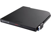 バッファロー/USB3.2(Gen1)対応 ポータブルDVDドライブ ブラック