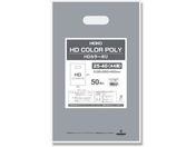 ヘイコー/HDカラーポリ 25-40 A4用 シルバー 表記入り 50枚