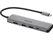 エレコム/Type-Cドッキングステーション 140W シルバー/DST-050BP1SV