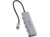 エレコム/Type-Cドッキングステーション 5-in-1 シルバー/DST-051BPSV