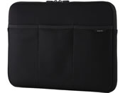 エレコム/パソコンケース 15.6インチ メッシュポケット×3 黒/BM-IB3PT15BK