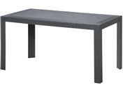 不二貿易 ステラ テーブル W1400×D800 ブラック 11238