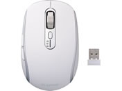 エレコム/マウス マルチ接続 充電式 8ボタン ホワイト/M-PN10MBMSWH