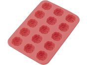 貝印/Kai House SELECT シリコーン製お菓子型 ローズ 15個取