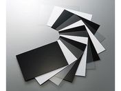 アズワン 塩化ビニル板 200×300×3t 黒 EB233-7