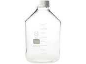 SCHOTT/DURAN/ねじ口びん 広口 白キャップ付 10L/017250-210000