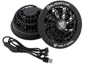 �R�[�R�X VOLTCOOL �t�@���Z�b�g �u���b�N GF-856-13