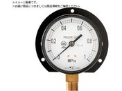 高島/一般真空計 B枠立型・φ100 圧力レンジ0.0〜-0.1MPa R3/8 1030901
