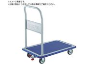 TRUSCO/プレス製台車 ドンキーカート 固定 4輪リングストッパー付