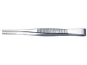 アネックス/ステンレスピンセット 125mm直 121