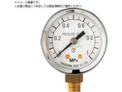 高島/小型圧力計 A枠立型・φ40 圧力レンジ0.0〜2.5MPa R1/8 1737125