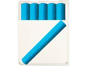 シンワ/工事用 チョーク 青 10本入 プラケース付 74149