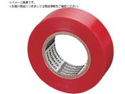 TRUSCO/脱鉛タイプビニールテープ 19mmX20m 赤 1巻入り