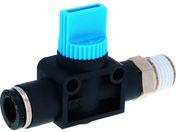 PISCO/ハンドバルブ ストレートA2方弁チューブ8出力R1/4 HV8-02-2