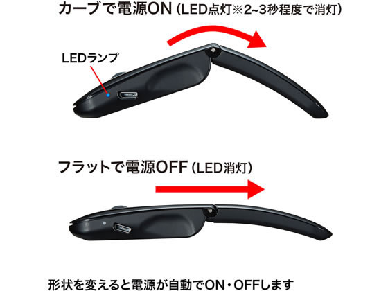 サンワサプライ 静音Bluetooth5.0 IR LEDマウス MA-BTIR116BKN 通販