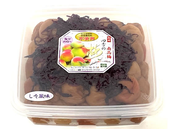 ノームプラニング 紀州南高梅 しそ風味 1kg【通販フォレストウェイ】