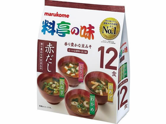 マルコメ 料亭の味 赤だし 12食 通販【フォレストウェイ】