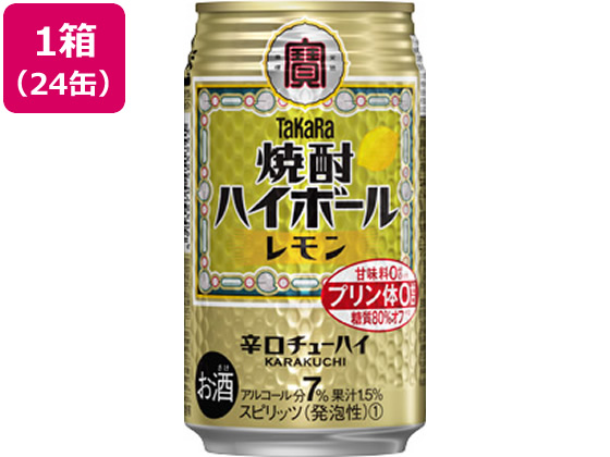 酒)宝酒造 焼酎ハイボール レモン 7度 350ml 24缶 | Forestway【通販 ...