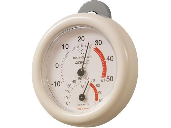 GRUS �A�i���O�����x�v �����x�v 25-5663-00 GRS110-WH(�z���C�g)