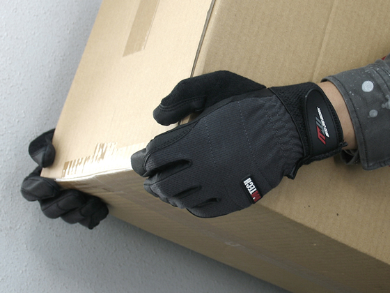 ミタニコーポレーション 合皮手袋 #MT-001エムテック Lサイズ 209063