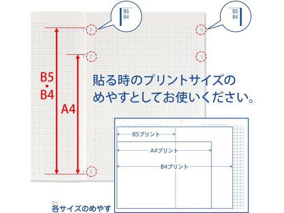 キョクトウ スクールノート A4 5mm方眼罫 30枚 ブルー LA10 通販