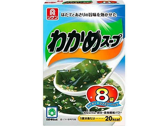 リケン わかめスープ わくわくファミリーパック 8袋入 通販