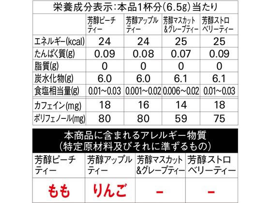 AGF ブレンディ カフェラトリー スティック フルーツティーアソート 20