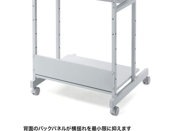 サンワサプライ パソコンラック(W650×D600×H1450mm)(RAC-EC14N