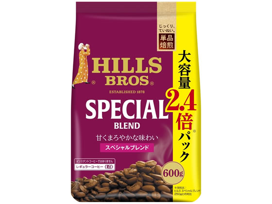 日本ヒルスコーヒー ヒルス スペシャルブレンド 600g【通販フォレスト