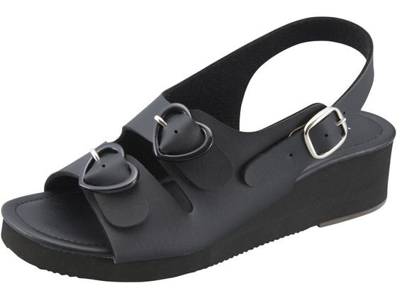 parfait �n�[�g2�o�b�N���T���_�� �i�[�X�T���_�� 24-6544-0302 M(22.5-23.0cm)parfait KS-124(�u���b�N)