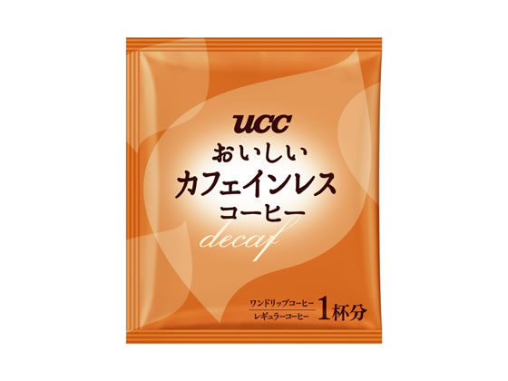 UCC おいしいカフェインレスコーヒー ドリップコーヒー 8P 通販