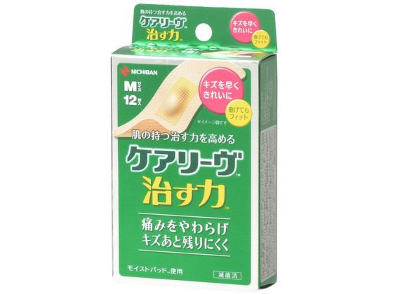 ニチバン 【医療機器】ケアリーヴ 治す力 Mサイズ 12枚【管理医療機器