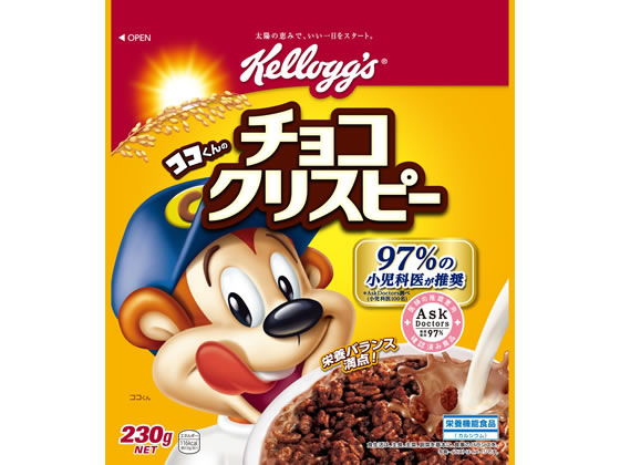 日本ケロッグ ココくんのチョコクリスピー 袋 260g Forestway 通販フォレストウェイ