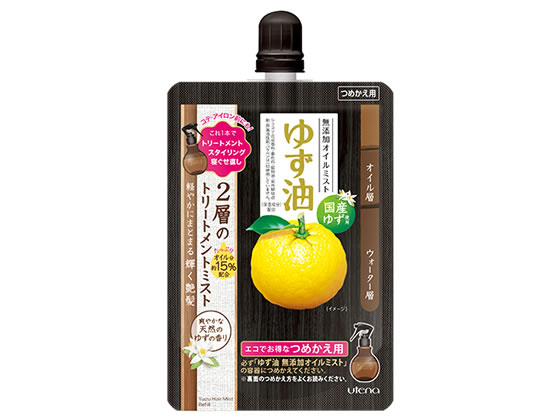 ウテナ ゆず油 無添加オイルミスト つめかえ用 160ml | Forestway